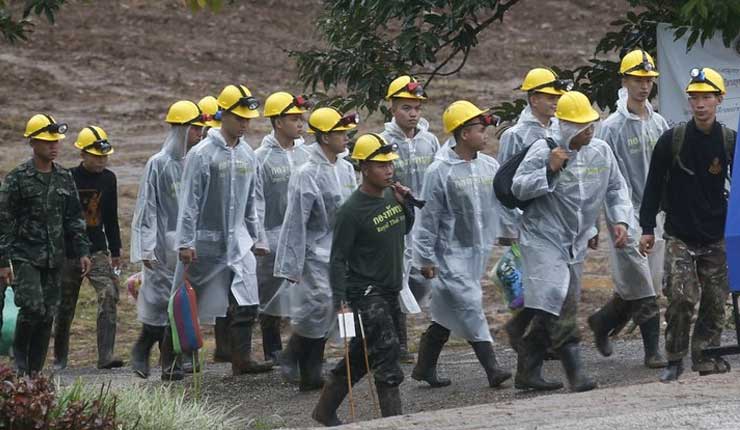 Rescatan a todos los menores y su entrenador en Tailandia