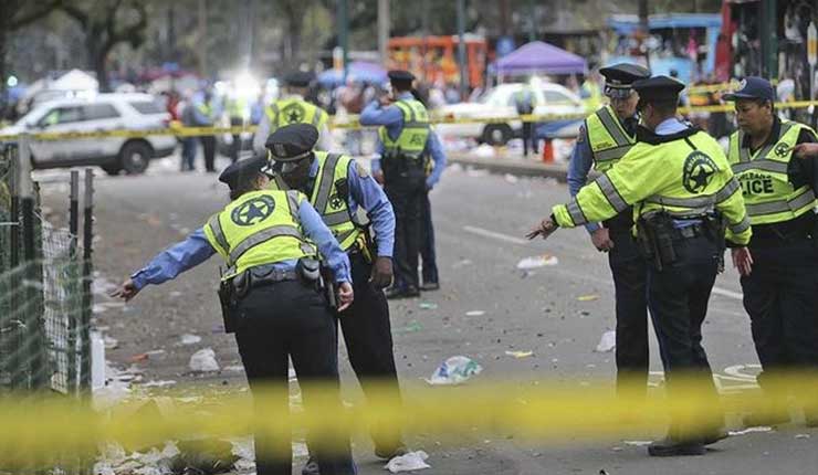 Un tiroteo masivo en Nueva Orleans deja tres muertos y siete heridos