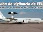 Avión Boing 707E3 Sentry de la Fuerza Aérea de los Estados Unidos.