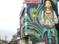 Los Tsáchilas expresan su cultura a través de murales en Santo Domingo