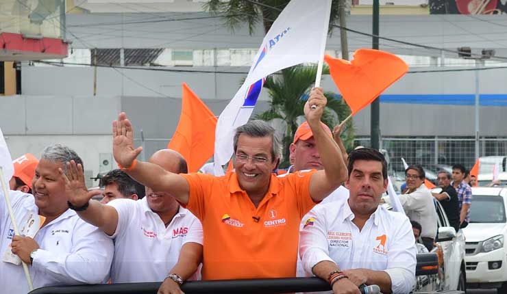 Jimmy Jairala lanza su candidatura a la alcaldía de Guayaquil