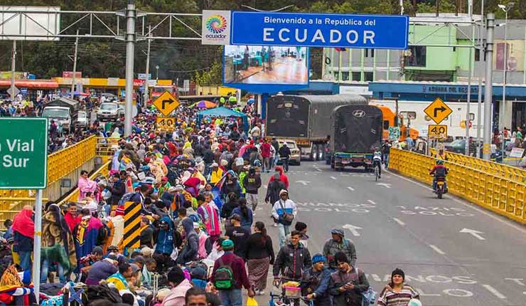 Ecuador declara emergencia migratoria por llegada de venezolanos