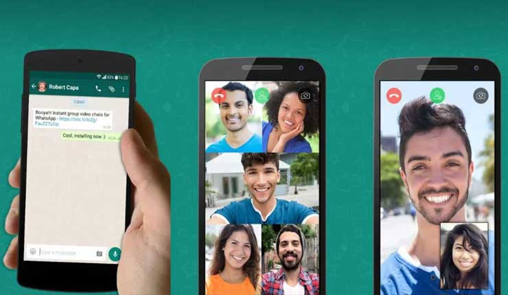 WhatsApp ya permite las llamadas y videollamadas grupales