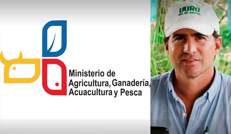 Designan a Xavier Lazo como nuevo ministro de Agricultura y Ganadería