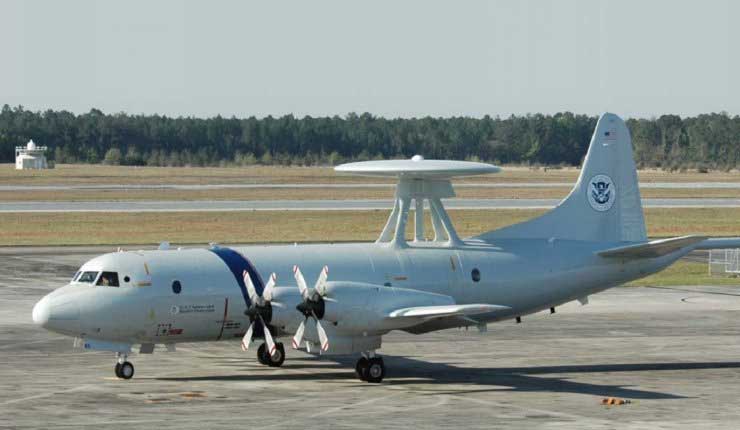 Avión de EEUU hará tareas de vigilancia