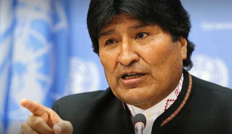 Evo Morales denuncia que EEUU quiere el petróleo más que la democracia en Venezuela