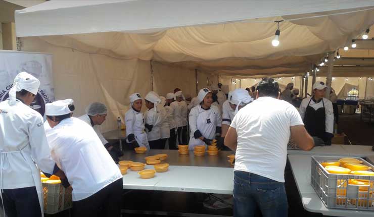 En Durán preparan la fritada más grande del país