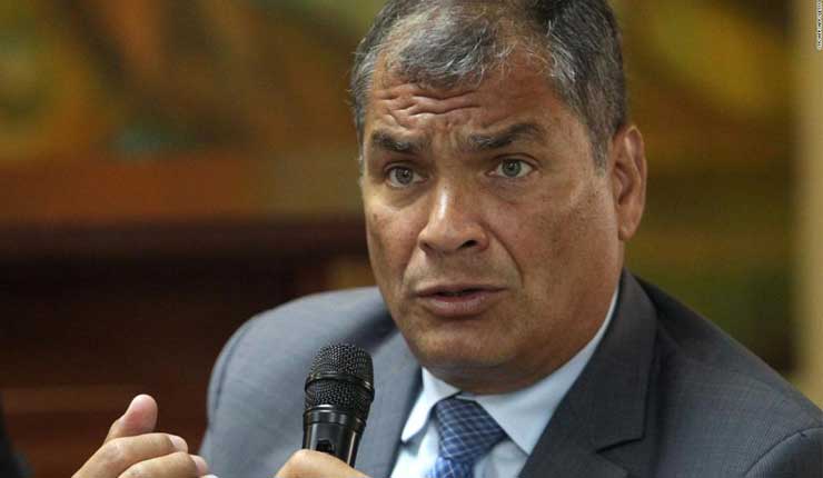 Rafael Correa denuncia ante la ONU persecución judicial