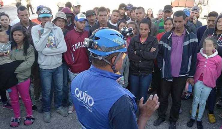 Quito: Venezolanos tienen plazo hasta el 30 de septiembre para quedarse en los centros de tránsito temporal