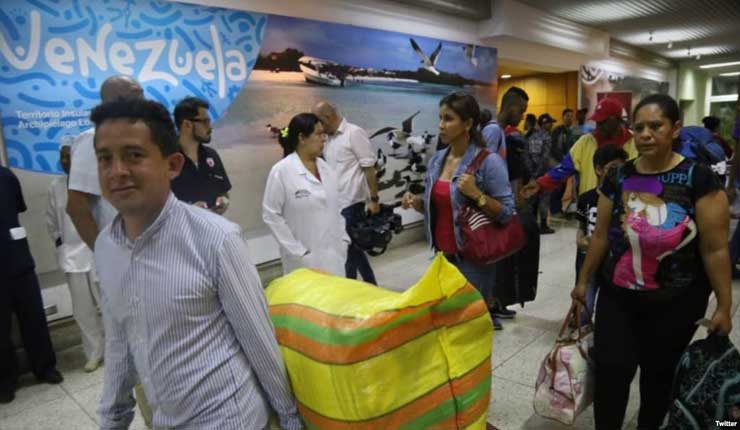 Más de 1700 venezolanos regresaron a su país en los últimos días, acogiéndose a el Plan Vuelta a la Patria