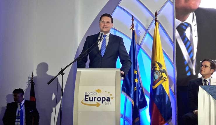 Ecuador busca fortalecer relaciones comerciales en la Expo Europa 360