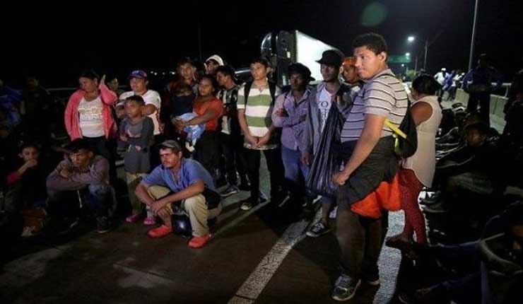 Migrantes continúan su caravana camino a EE.UU a pesar de las amenazas de Trump