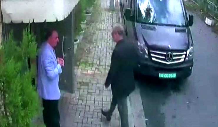 Reportes: Un doble de Khashoggi fue captado por cámaras el día de la desaparición del periodista