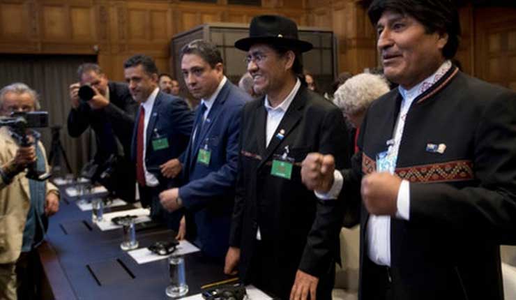 Tristeza en Bolivia y festejo en Chile tras fallo de La Haya