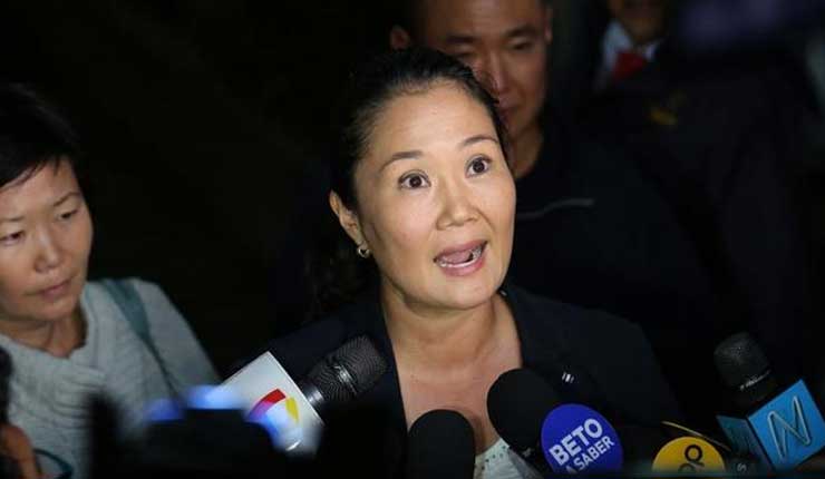 La opositora Keiko Fujimori fue detenida por lavado de activos en Perú