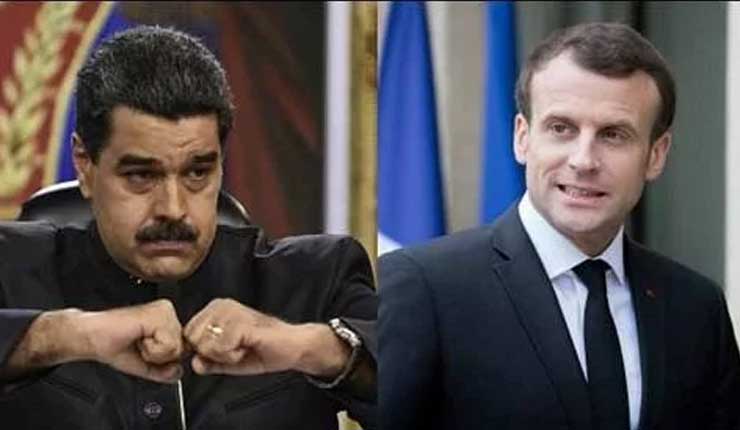 Nicolás Maduro acusó a Francia de promover un cambio de gobierno en Venezuela