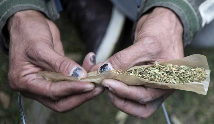 Canadienses celebran legalización fumando marihuana