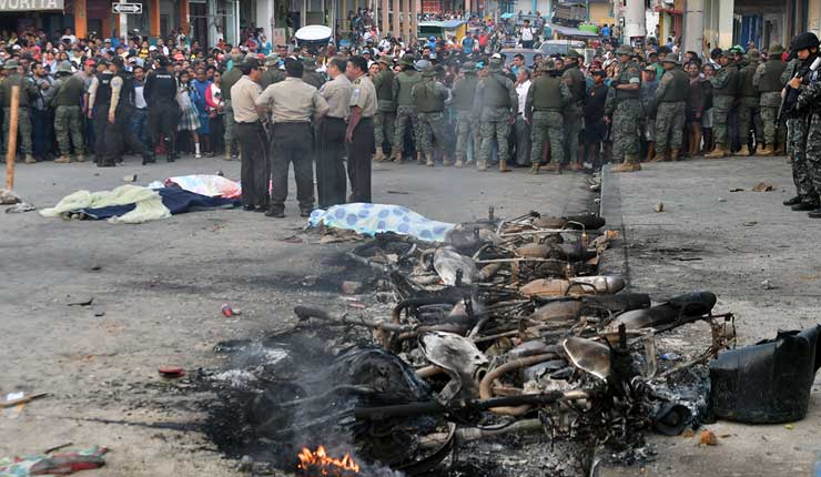 Prisión por delito de asesinato a 8 implicados en los linchamientos de Posorja