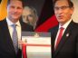 Alcalde de Quito entrega Llaves de la ciudad al presidente de Perú