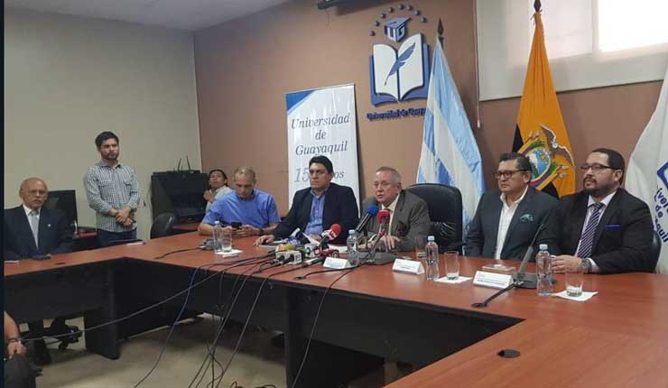 Designan a 14 nuevos decanos en la Universidad Estatal de Guayaquil