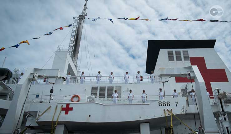 Buque Hospital Arca de la Paz, que atenderá gratuitamente a 3.200