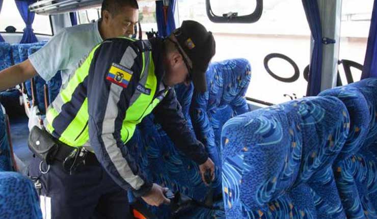 Buses intra e interprovinciales no podrán circular sin cinturón de seguridad