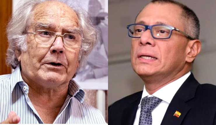 El Premio Nobel de la paz Adolfo Pérez Esquivel envía pide a Lenín Moreno el traslado de ex Vicepresidente Jorge Glas a cárcel en Quito