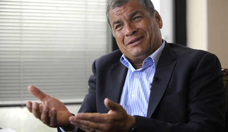 "Todo fue un fraude": Correa sobre negativa de la Interpol de emitir difusión roja en su contra