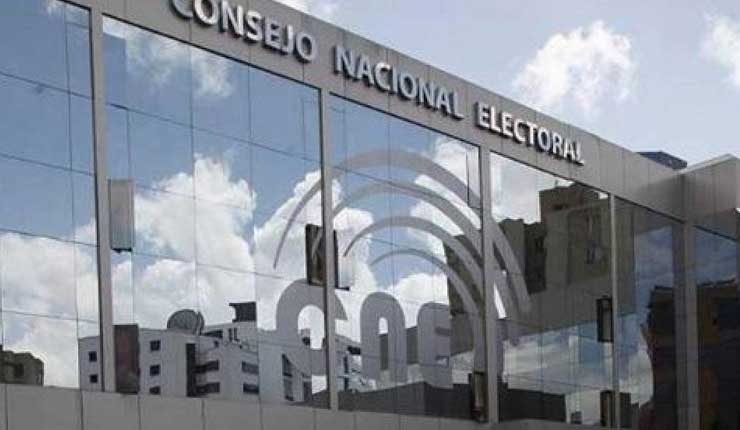 CNE, Elecciones Seccionales, Ecuador,