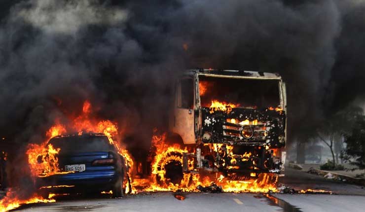 Continua violencia en Brasil