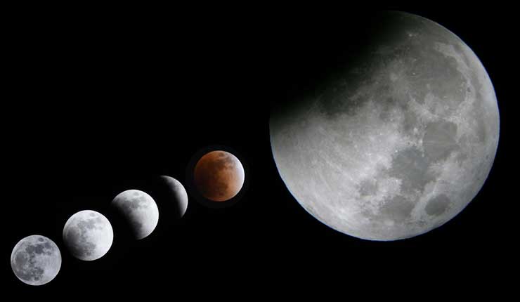 Eclipse total de luna será visto en Ecuador