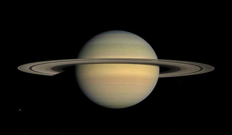 Saturno pasó miles de millones de años sin sus anillos