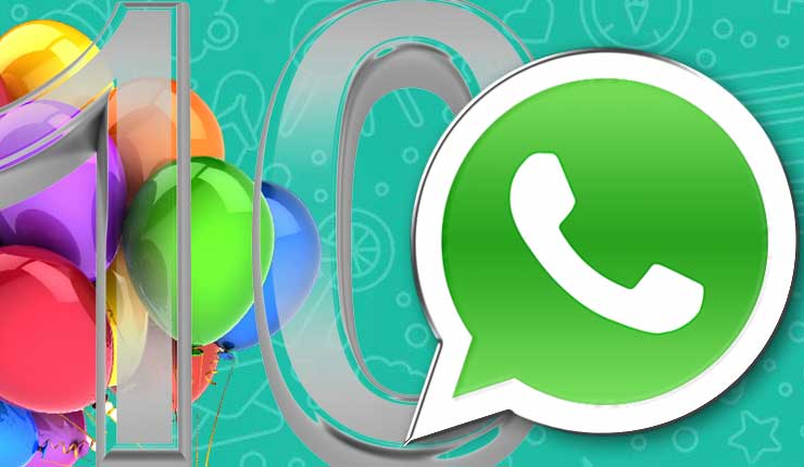 WhatsApp cumple 10 años