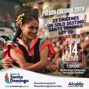 Pregón de Fiestas, Santo Domingo, 