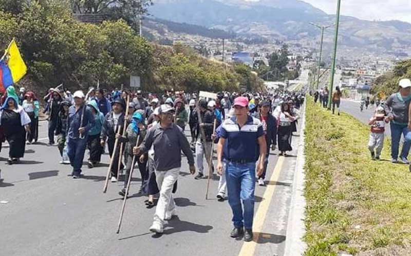 Indigenas, Ecuador, Protestas, Lenin Moreno,