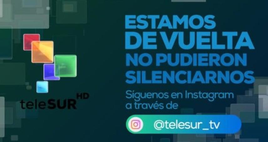 Telesur censura