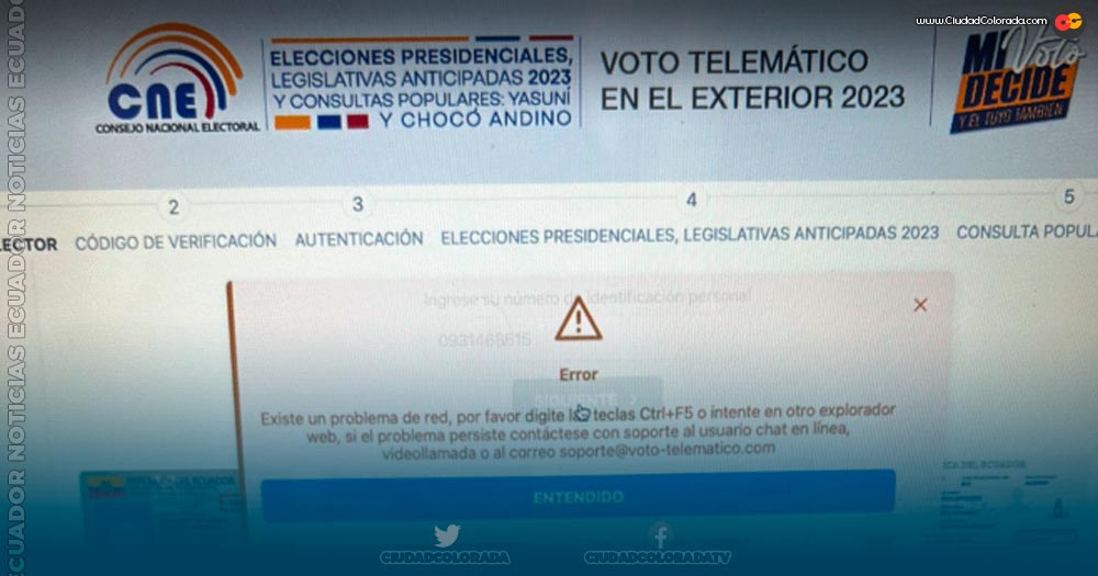 Fallas Voto Telemático